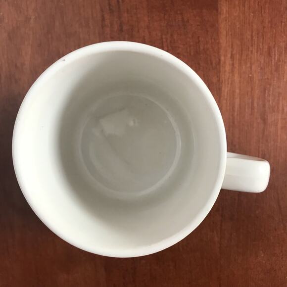 VTG Japan Ceramic "MERRY CHRISTMAS" Santa Clause & Kids Scene Coffee Mug - Picture 5 of 9